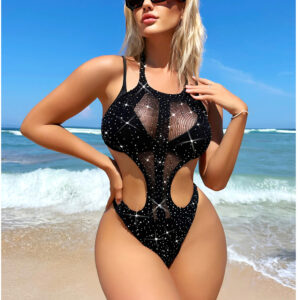 Veysira Rosabel Bodysuit with Large Waist Cutouts