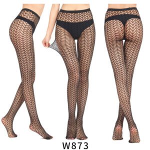 Veysira Diamond Pattern Fishnet Tights