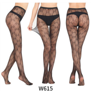 Veysira Floral Vine Mesh Tights