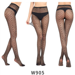 Veysira Chevron Mesh Tights