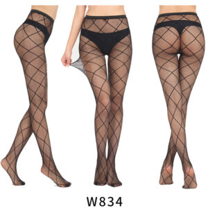 Veysira Large Diamond Mesh Tights
