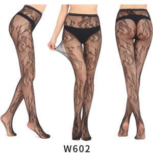Veysira Botanical Scroll Tights