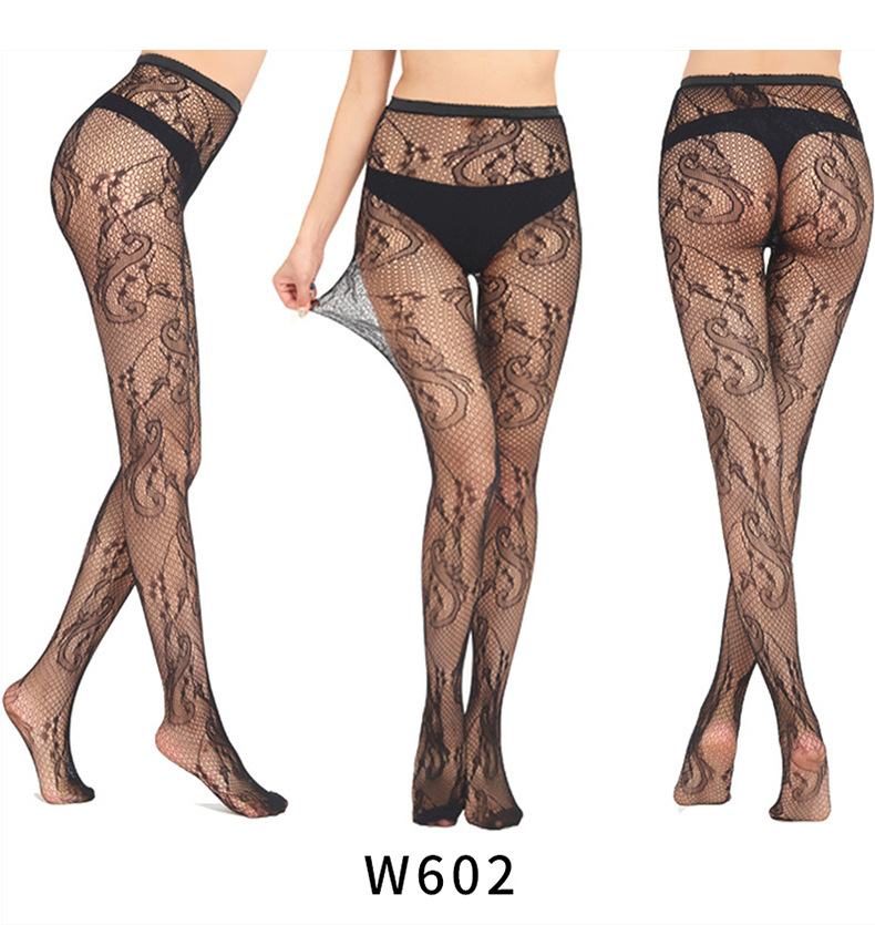 Veysira Botanical Scroll Tights