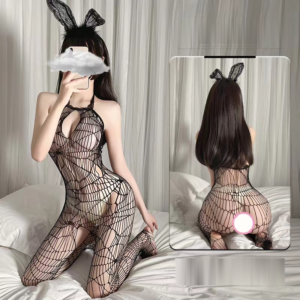 Veysira Spiderweb Halter Bodystocking